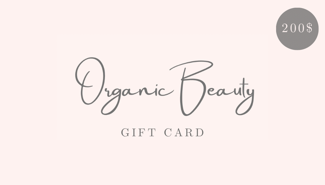 ORGANIC BEAUTY GIFT CARD